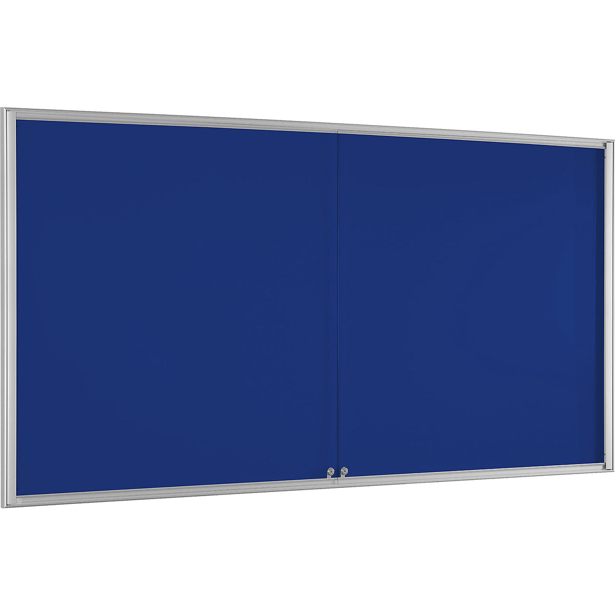 BASIC display case, for 24 x A4, gentian blue.