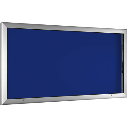Display case, for 24 x A4, gentian blue.