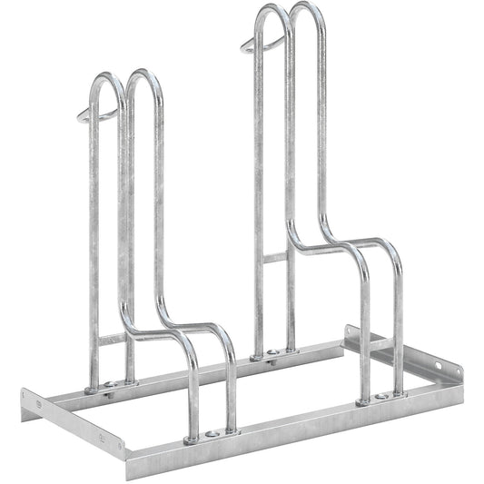 Bicycle stand, single sided, tyre width up to 55 mm, 2 parking spots.