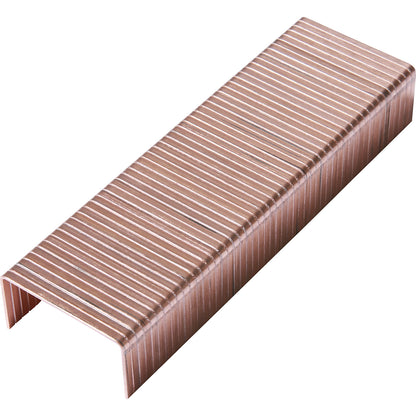 Staples for stationary stapling machines, manual carton staplers for joining cardboard, pack of 20000, 18 mm leg length.
