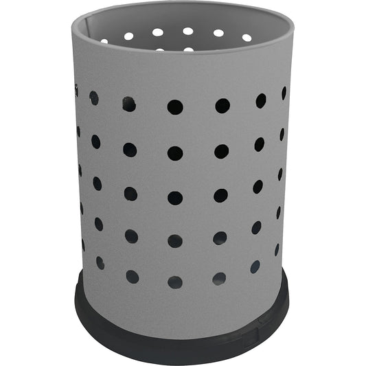 Waste paper bin, capacity 15 l, HxØ 400 x 240 mm, grey.
