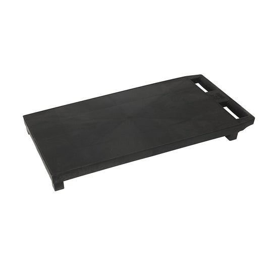 Worktop, top shelf, black.
