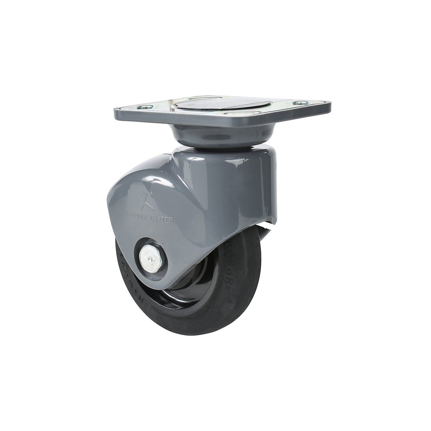 Spare wheel, Ø 130 x 38 mm, swivel castor.