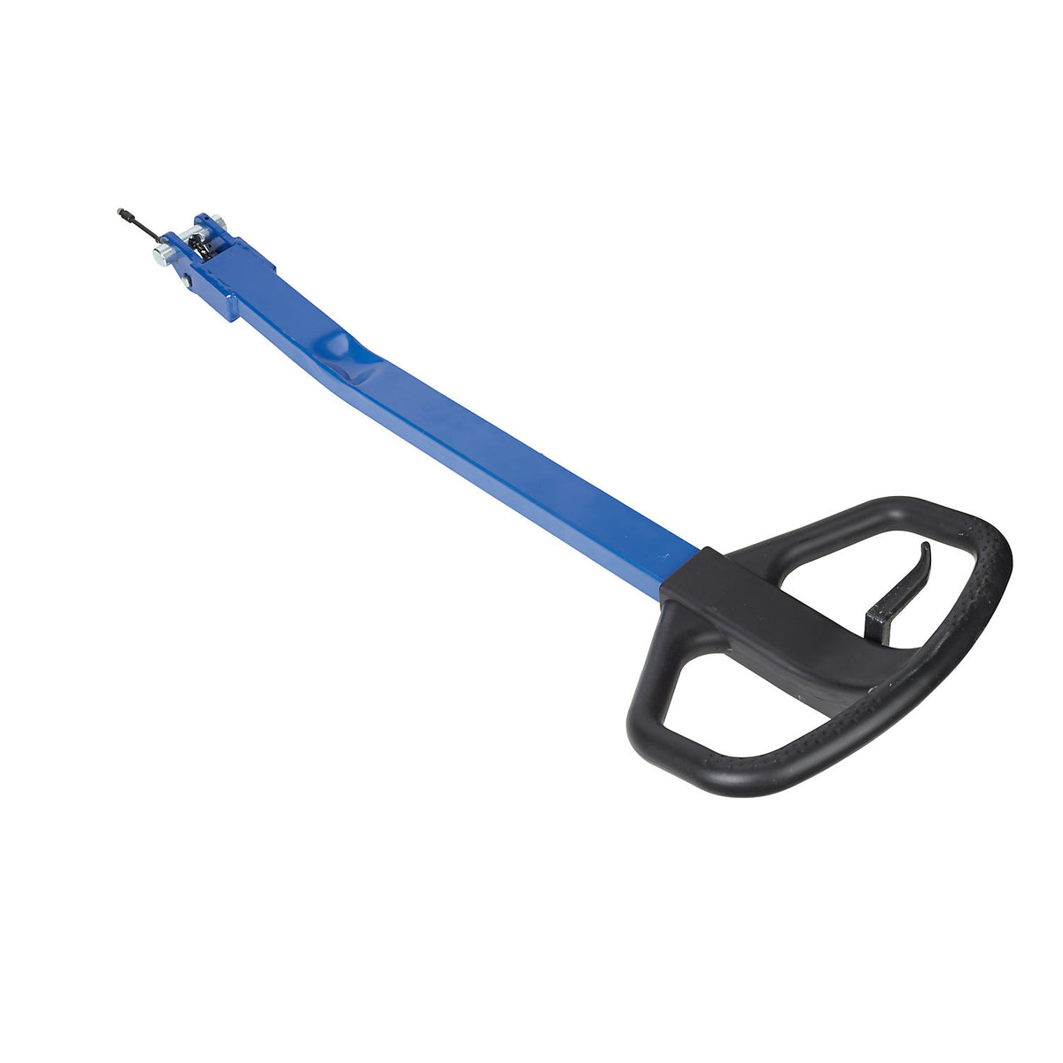 Drawbar, for pallet stacker, black / blue.