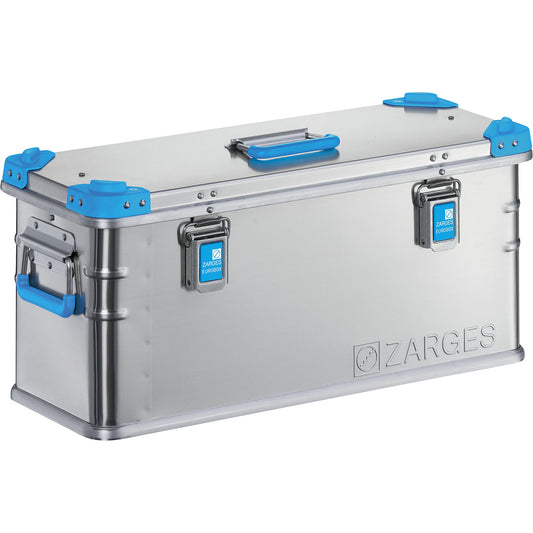 Aluminium universal box, capacity 41 l, external dims. LxWxH 690 x 280 x 310 mm.