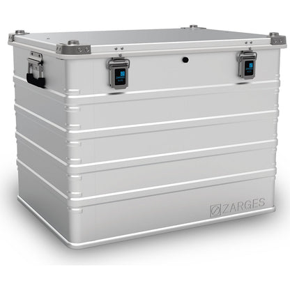 IP65 aluminium universal container, capacity 239 l, external dims. LxWxH 800 x 600 x 610 mm.