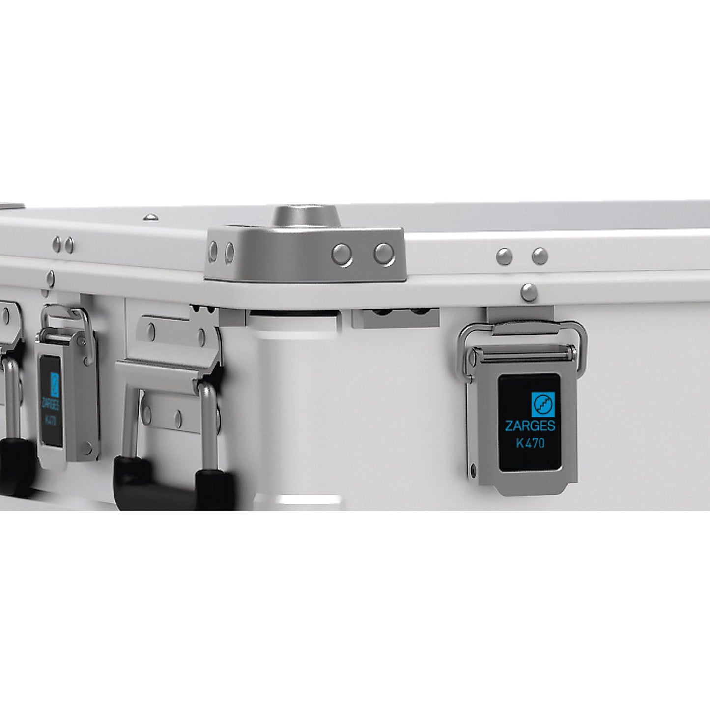 IP67 aluminium universal container, capacity 259 l, external dims. LxWxH 950 x 690 x 480 mm.