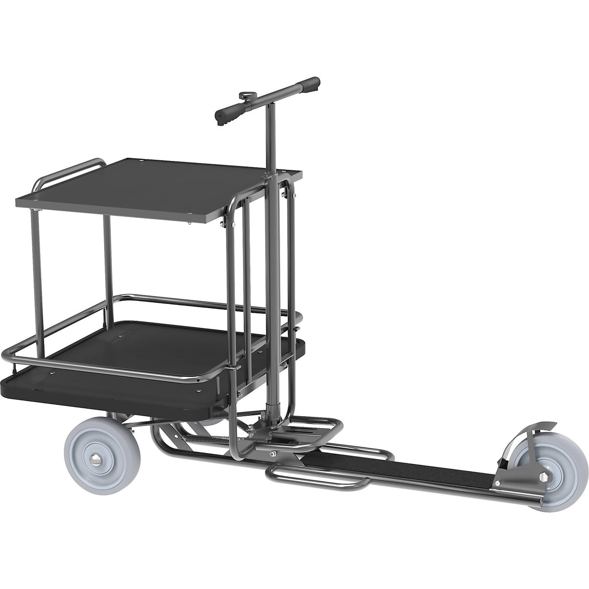 SCOOTER industrial scooter, LxW 1470 x 700 mm, max. load 200 kg.