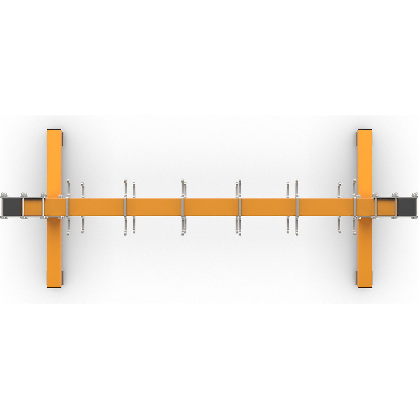 Lifting sling rack, stationary, length 1900 mm.