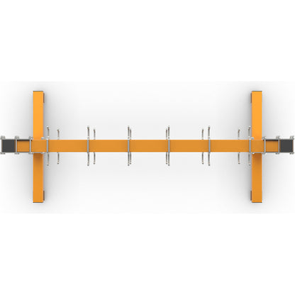 Lifting sling rack, stationary, length 1900 mm.