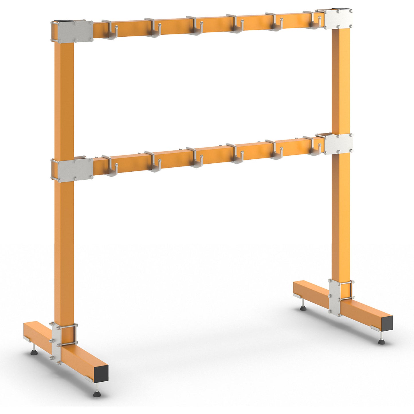 Lifting sling rack, stationary, length 1900 mm.