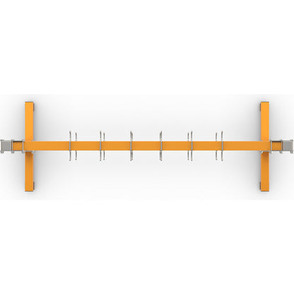 Lifting sling rack, stationary, length 2500 mm.