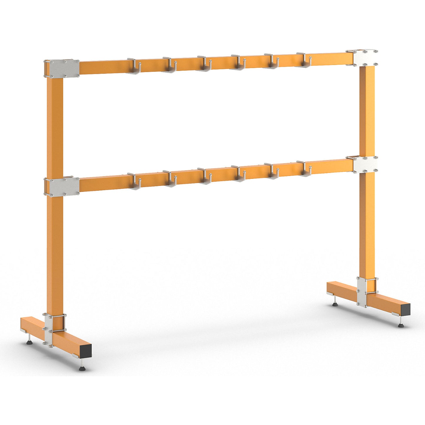 Lifting sling rack, stationary, length 2500 mm.