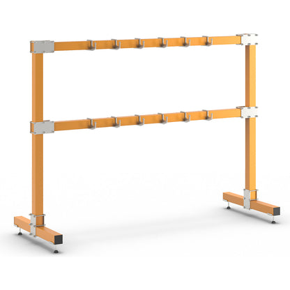 Lifting sling rack, stationary, length 2500 mm.