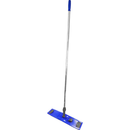 Folding holder with handle, for wide wipe mop with flaps, width 400 mm.