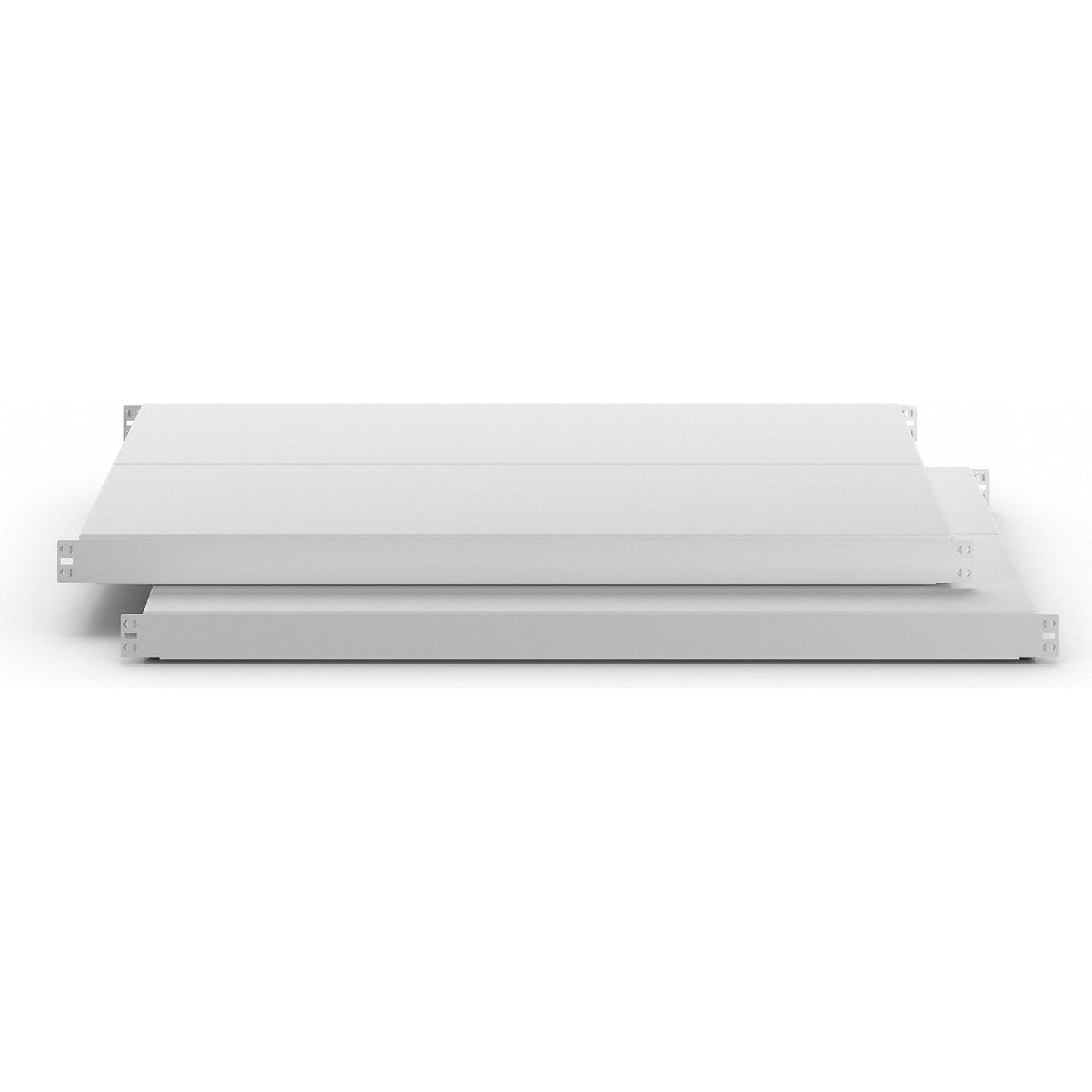 Steel shelf, max. shelf load 450 kg, pack of 2, for overall shelf depth 600 mm.