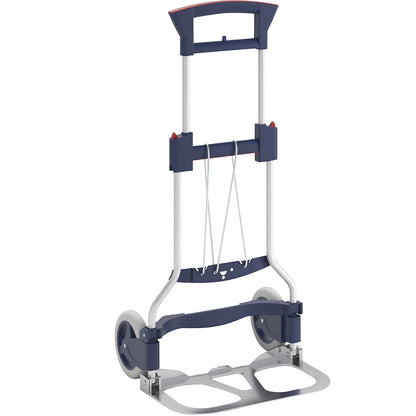 Professional sack truck, folding, RuXXac® cart BUSINESS, max. load 125 kg.
