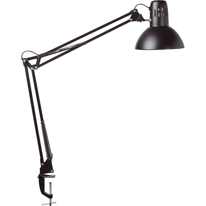 MAULstudy desk lamp, with clamp base, bulb not included, black.
