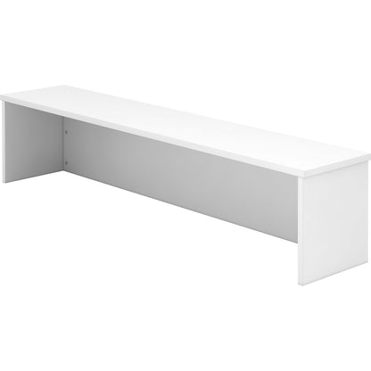 VIOLA - Counter extension, for desk, 1600 mm wide, white.