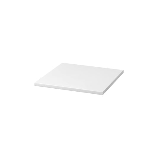 Additional shelf, material thickness 19 mm, width 406 mm, white.