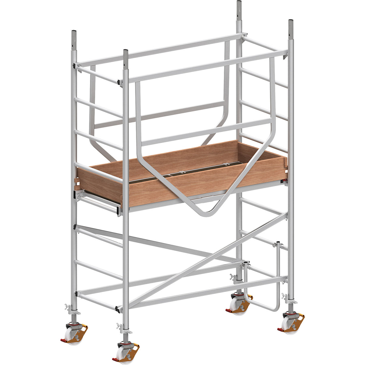 ADVANCED SAFE-T 7070 mobile access tower, welded, platform 1.58 x 0.61 m, module 1.