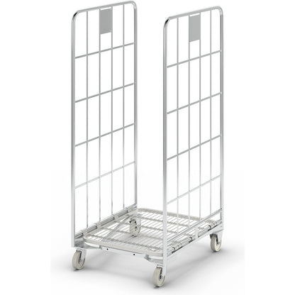 Roll container, nestable, 2-sided, HxWxD 1665 x 700 x 800 mm.