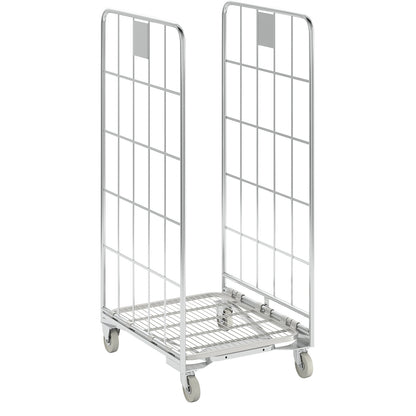 Roll container, nestable, 2-sided, HxWxD 1665 x 700 x 800 mm.