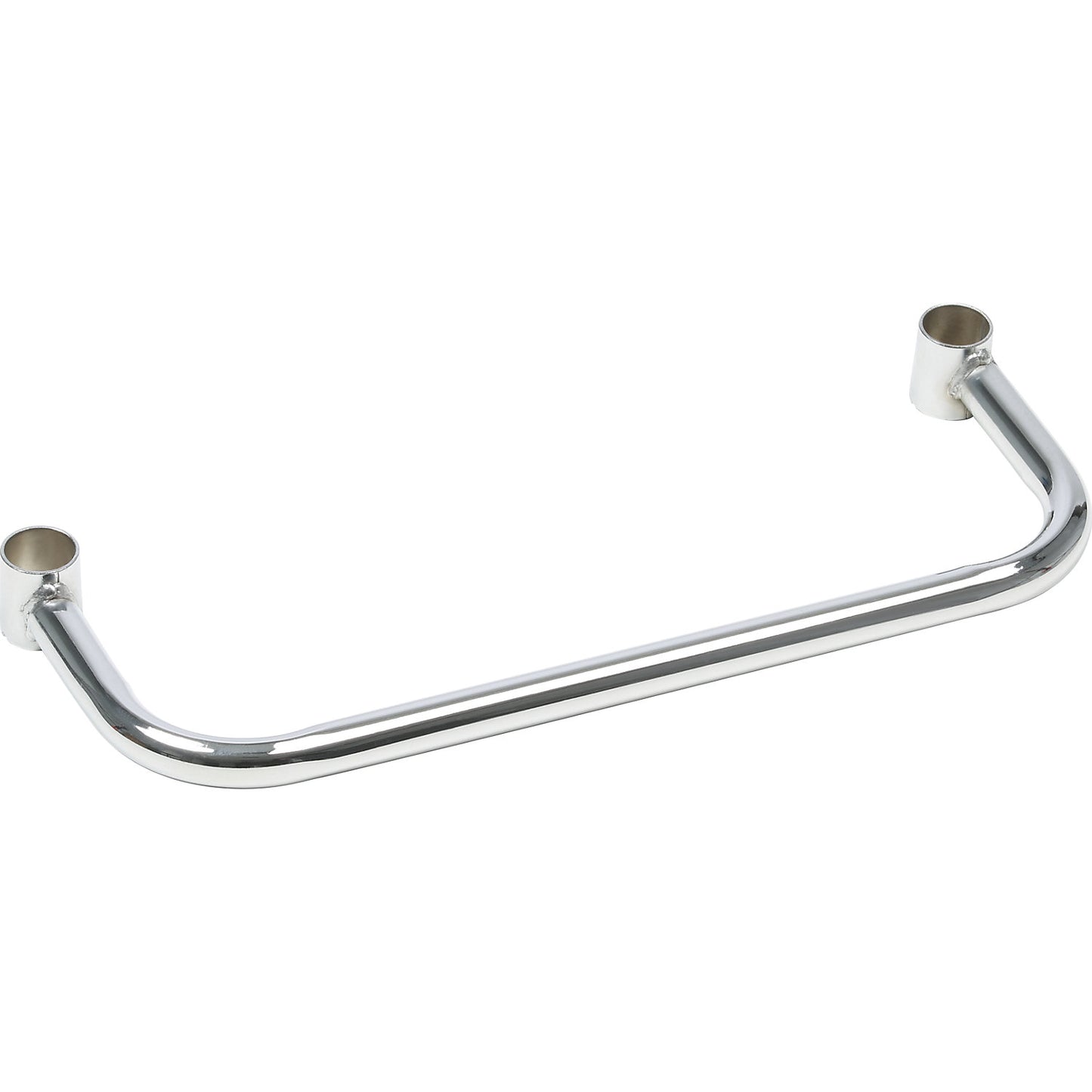 Bar for wire mesh table trolley, width 460 mm, chrome plated.