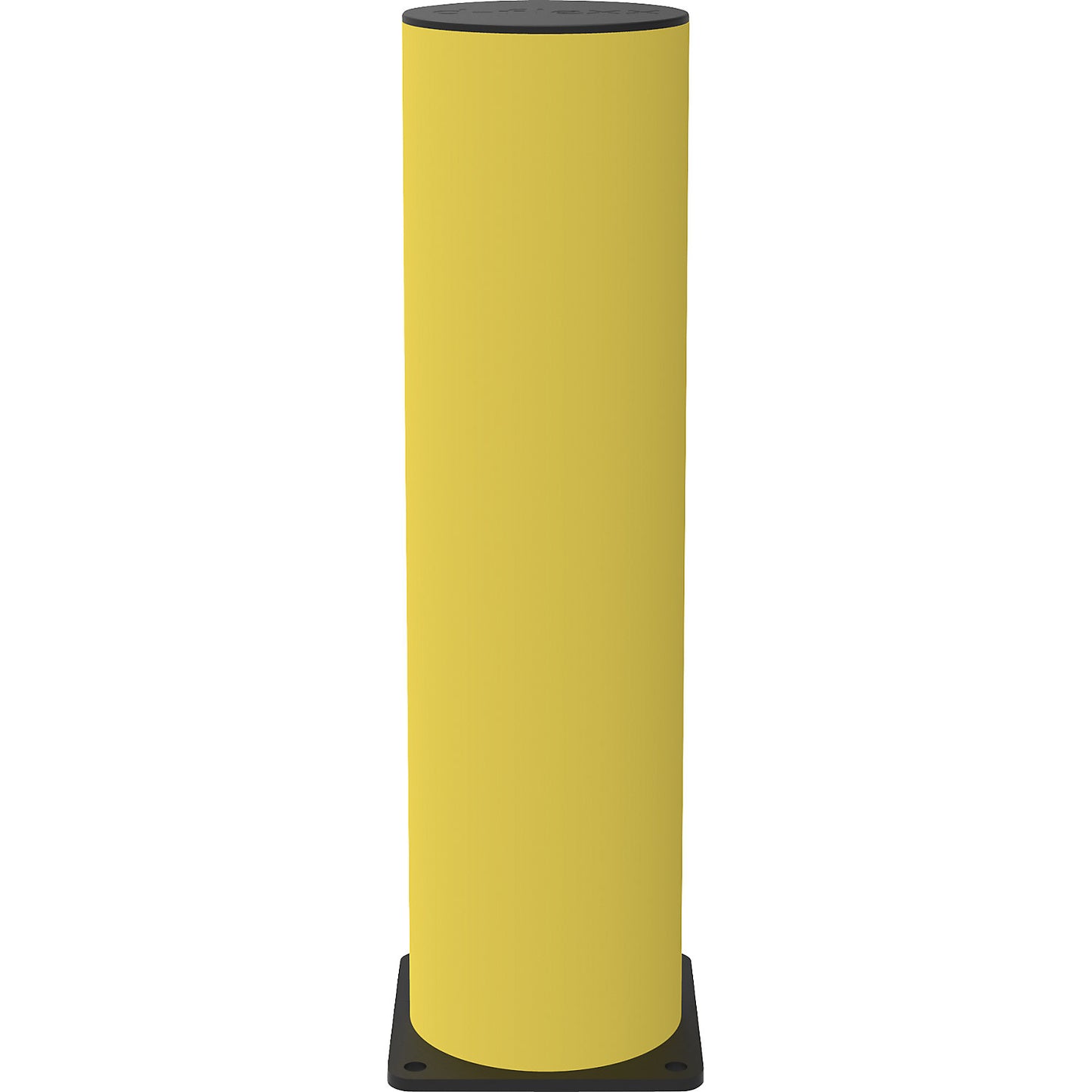 Ram protection bollard Bravo, made of flexible plastic, overall height 750 mm.