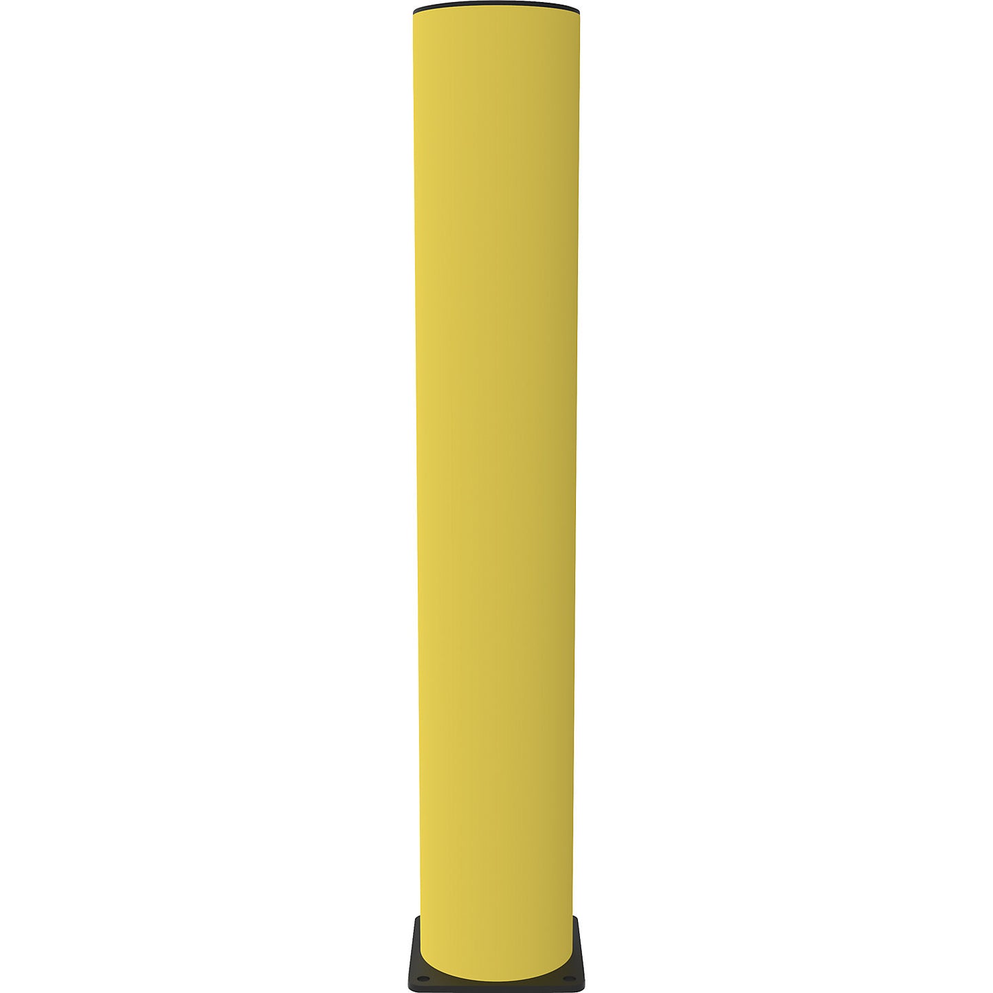Ram protection bollard Bravo, made of flexible plastic, overall height 1200 mm.