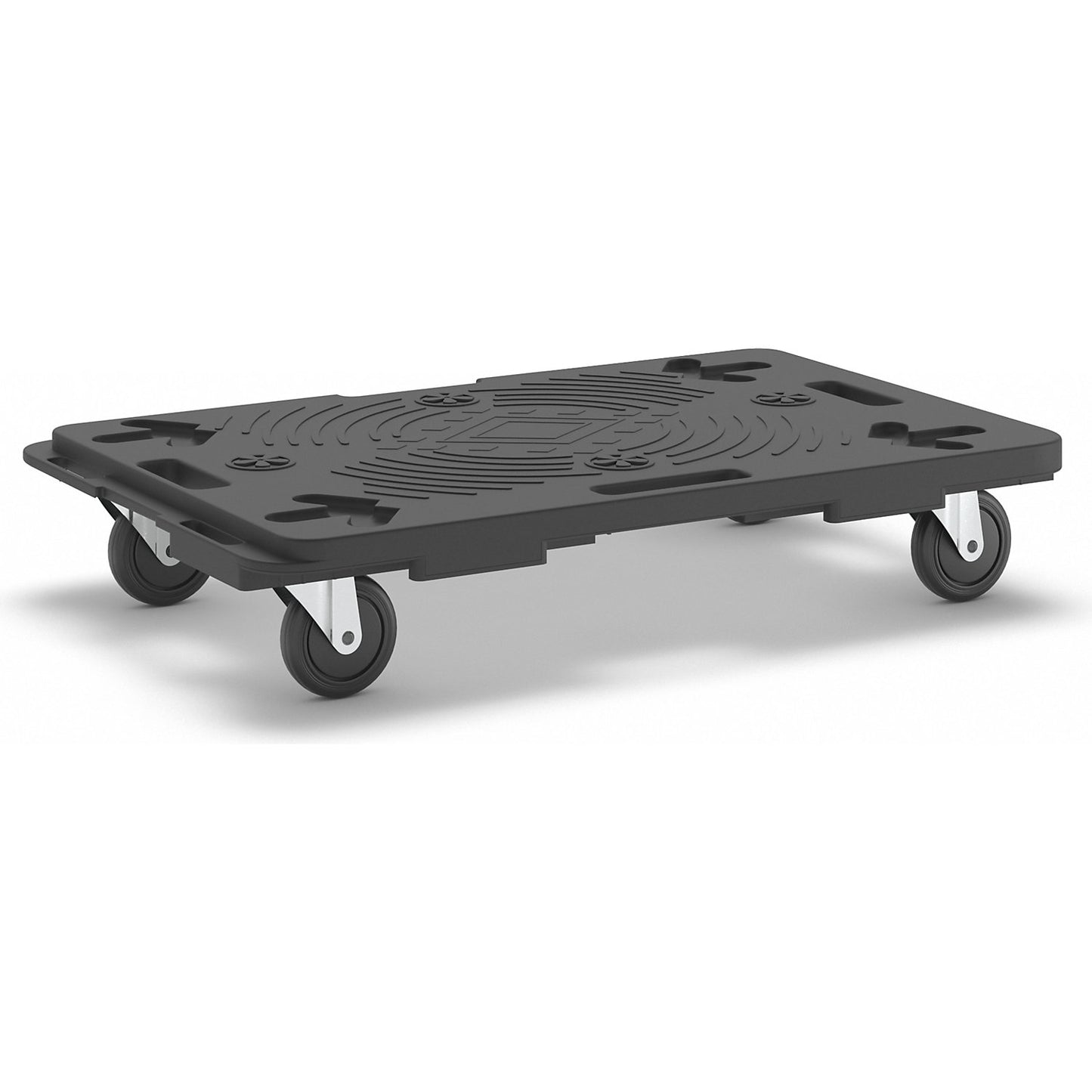 Transport dolly, LxWxH 600 x 400 x 120 mm, max. load 150 kg.