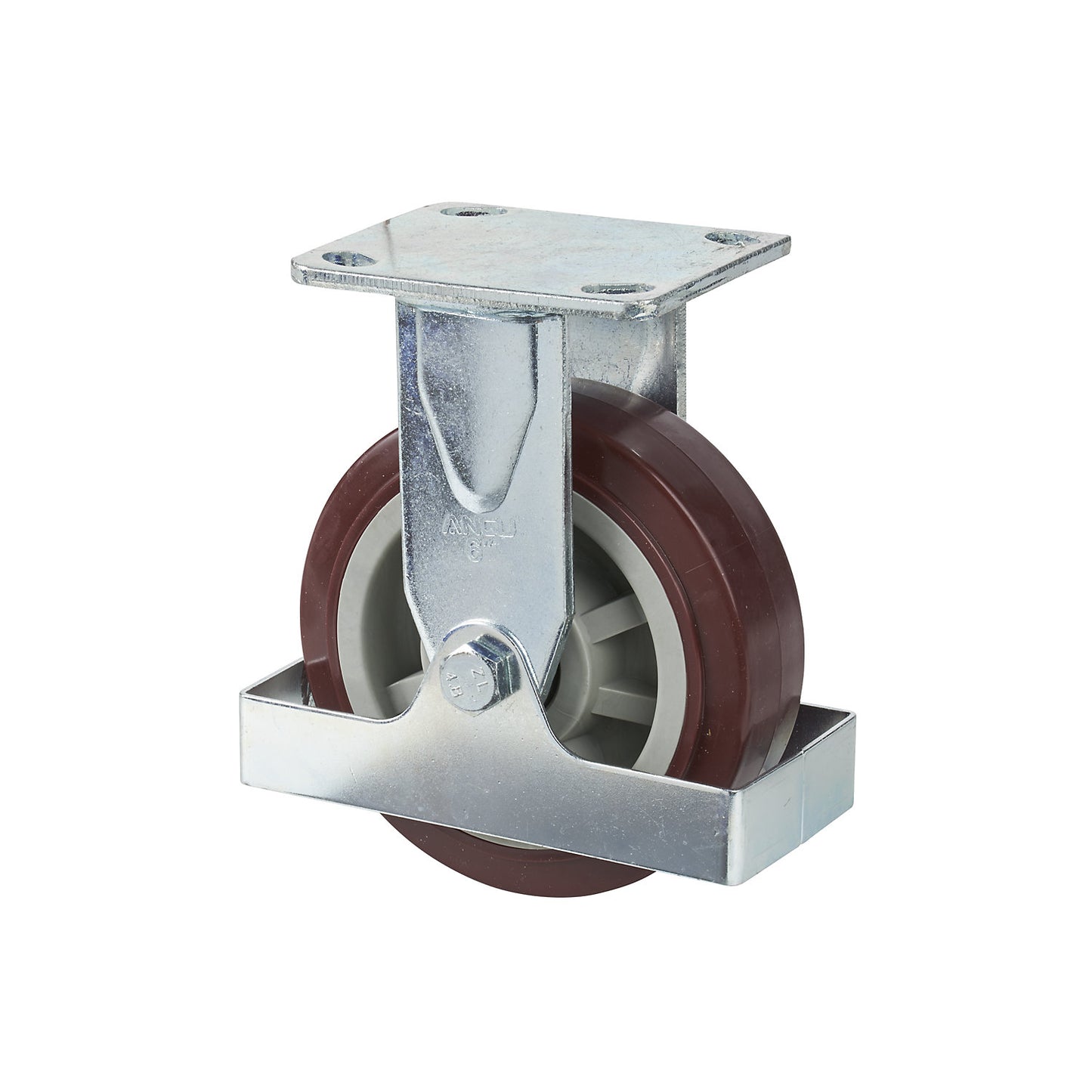 Fixed castor, for telescopic lift table 500 kg, Ø 150 mm.