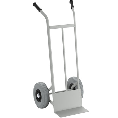 Professional sack truck NST100, max. load 200 kg, polyurethane tyres 260 x 85 mm.