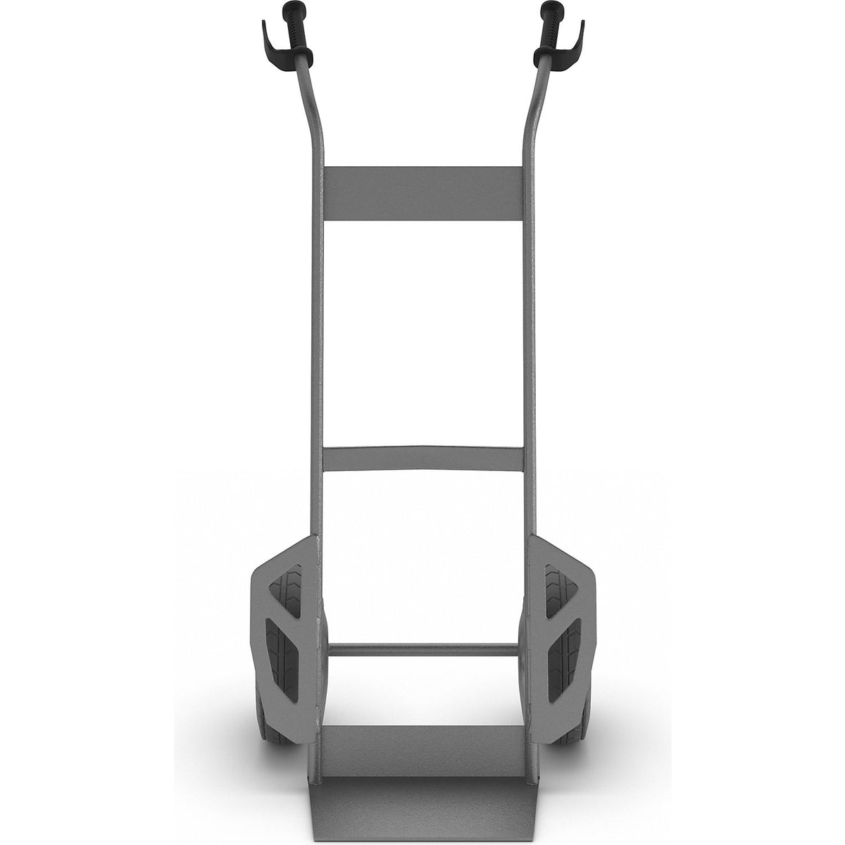 Professional sack truck NST150, max. load 280 kg, polyurethane tyres 260 x 85 mm.