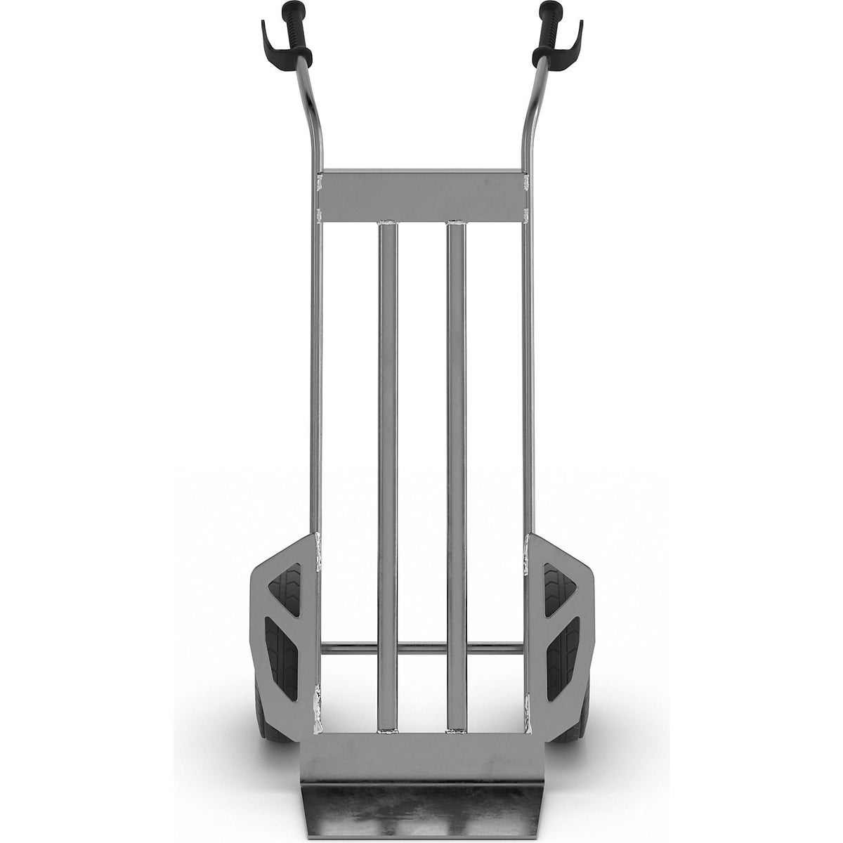 Professional sack truck NST200, aluminium, polyurethane tyres 260 x 85 mm.