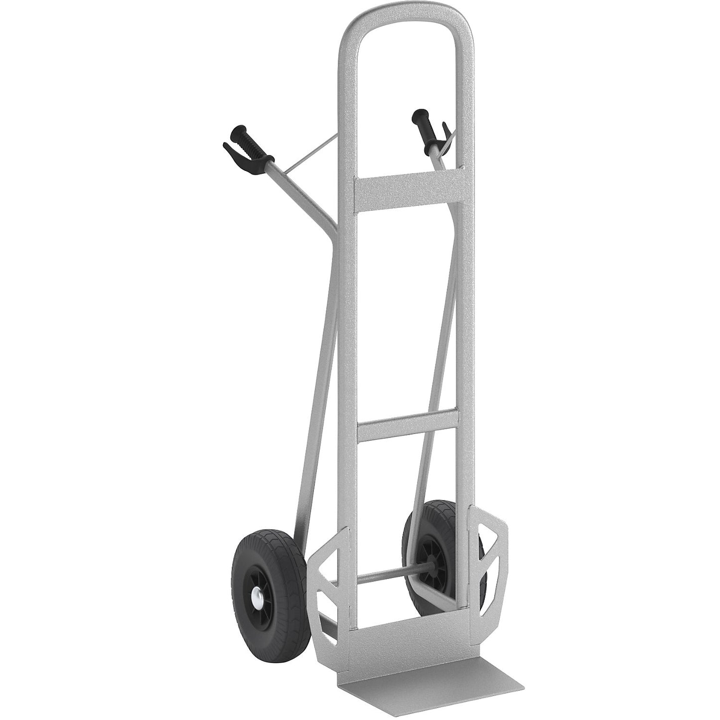 Professional sack truck NST300, powder coated steel, polyurethane tyres 260 x 85 mm.