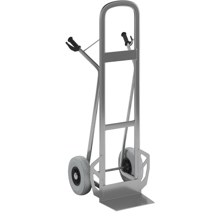 Professional sack truck NST300, aluminium, polyurethane tyres 260 x 85 mm.