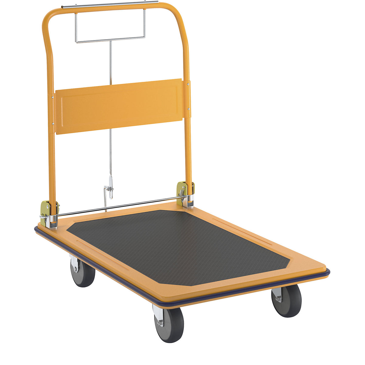 Professional platform truck, with a safety brake, max. load 370 kg.