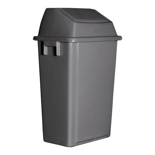 Swing bin, capacity 80 l, grey.