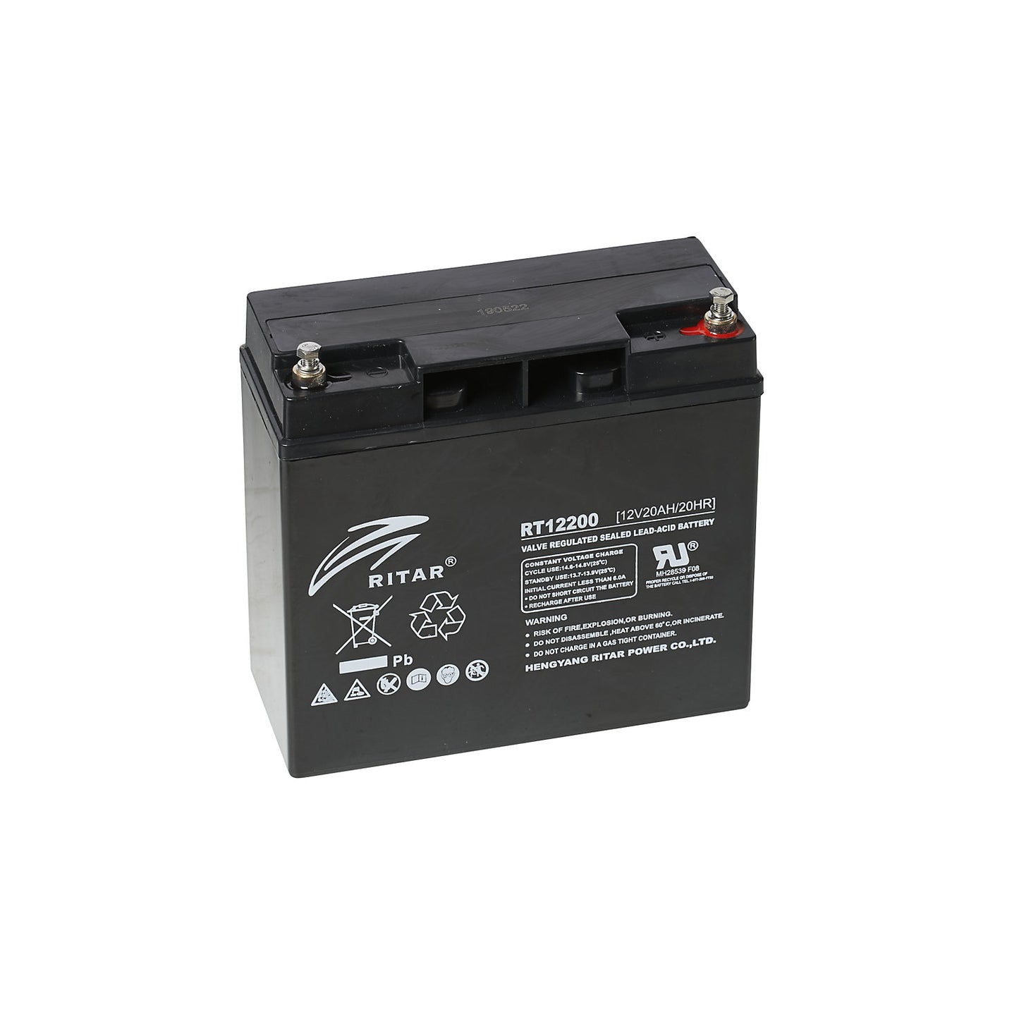 Battery 20 Ah, for mini lifter, M5 thread.