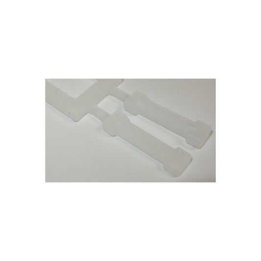 Buckle fasteners, plastic, for PP strapping, width 13 mm, pack of 5000.