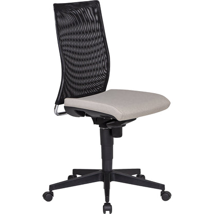 Hamilton office chair, synchronous mechanism, beige, mesh back.