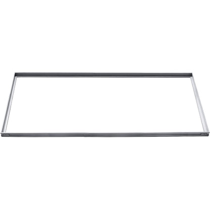 Aluminium installation frame, for aluminium profile matting, for LxW 1585 x 785 mm.