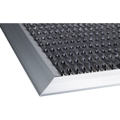 Aluminium frame, tapered, for aluminium profile matting, for LxW 785 x 585 mm.