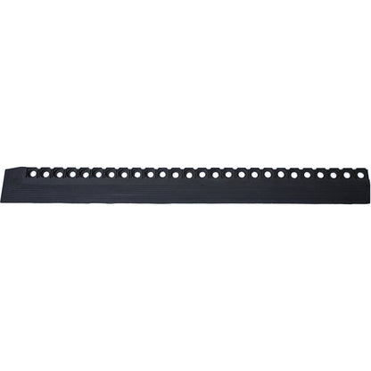 Edge rail for rubber ring matting, incl. corner, for 1000 mm, incl. 3 connectors.