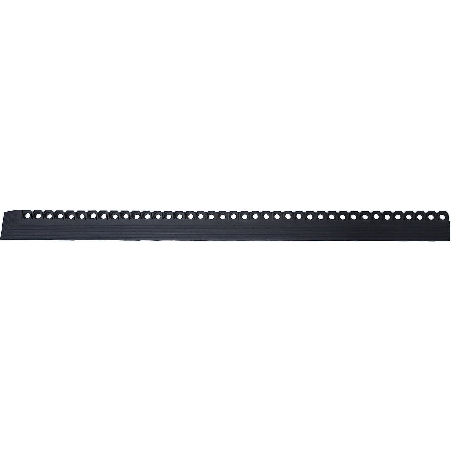 Edge rail for rubber ring matting, incl. corner, for 1500 mm, incl. 4 connectors.
