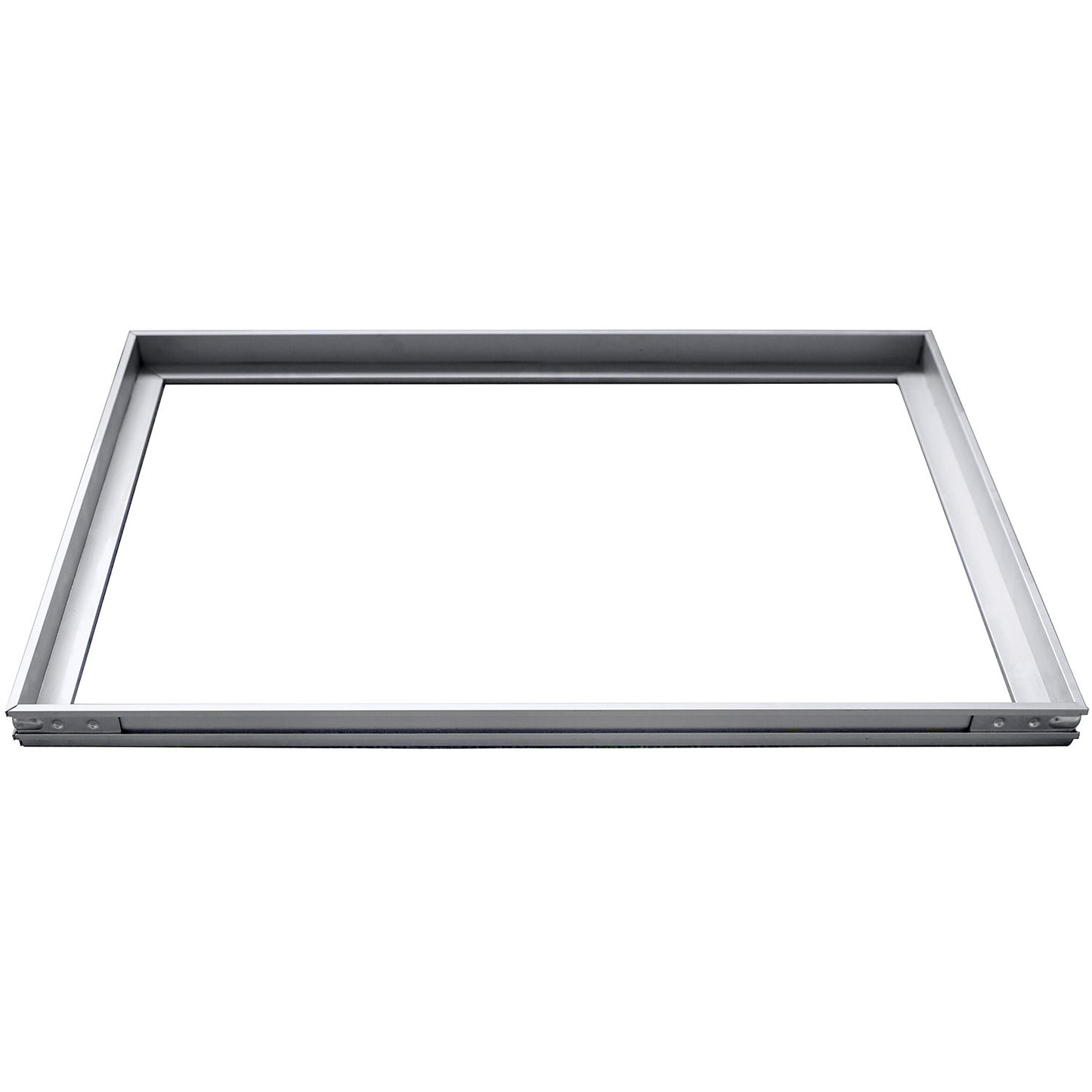 Aluminium installation frame, for aluminium profile matting, for LxW 585 x 385 mm.