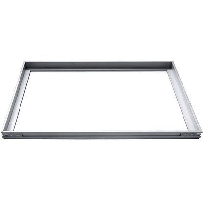 Aluminium installation frame, for aluminium profile matting, for LxW 585 x 385 mm.