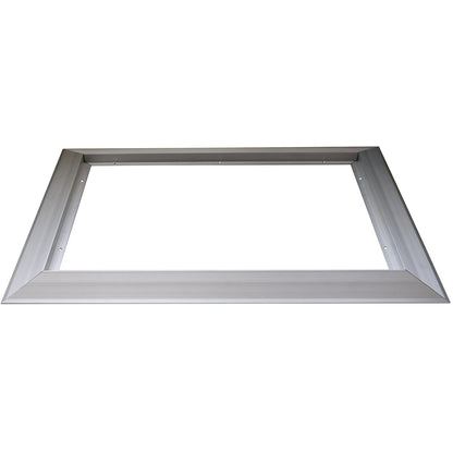 Aluminium frame, tapered, for aluminium profile matting, for LxW 585 x 385 mm.