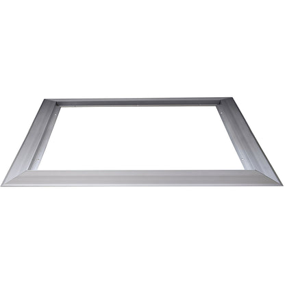 Aluminium frame, tapered, for aluminium profile matting, for LxW 785 x 585 mm.